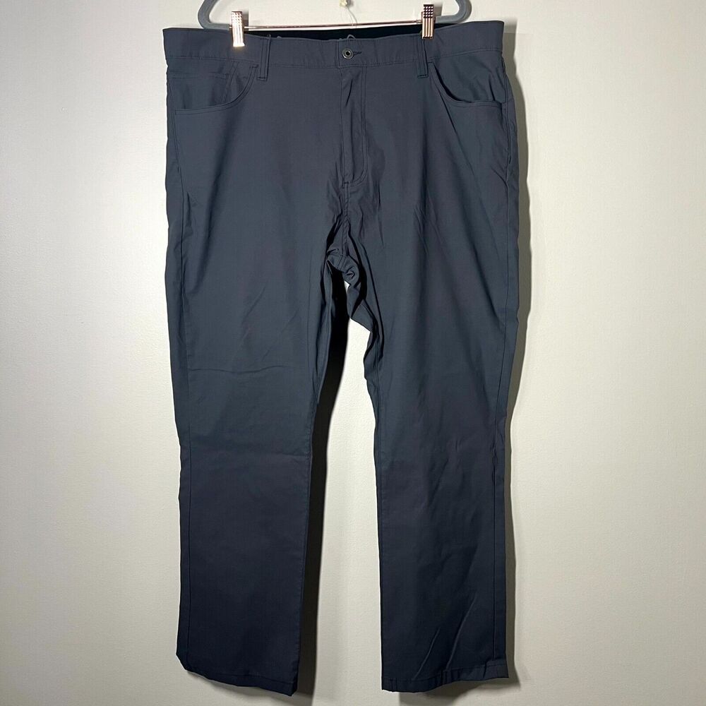 Eddie Bauer Men's Pants Adventure Trek Stretch Hiking Outdoor Gray Elastic 40x28